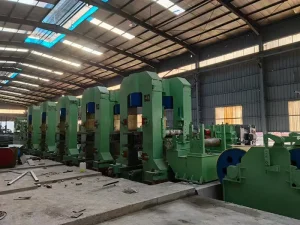 One set of 5 groups continuous cold rolling mill machine in successful installation at customer’s workshop
