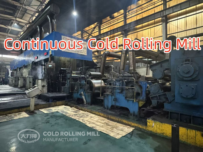 800mm Continuous Cold Rolling Mill is Running Smoothly in our Chinese customer factory